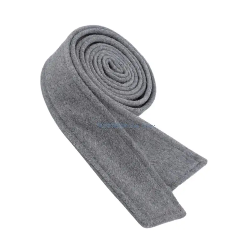 340D Selftied معطف الخندق حزام حزام خصر مزدوج الجوانب معطف ديكور حزام عريض