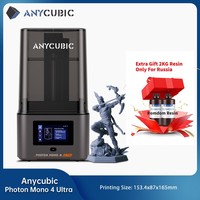 PRESALE ANYCUBIC Photon Mono 4 Ultra UV Resin 3D Printer UV Resin Printers 7inch 10K LCD screen 3D Printing 236mmx231mmx430mm