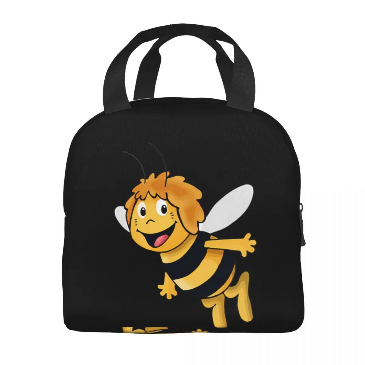 Maya The Bee Lunch Bag Unisex Portable Cooler Insulated Lunch Box Food Bento Box