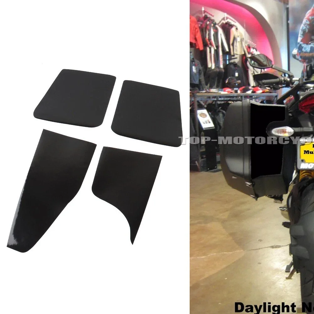 

Motorcycle Accessories Side box upgrade 4pic Rear Hardbag Reflective sticker Decals For DUCATI Multistrada 1260 1260S 1200