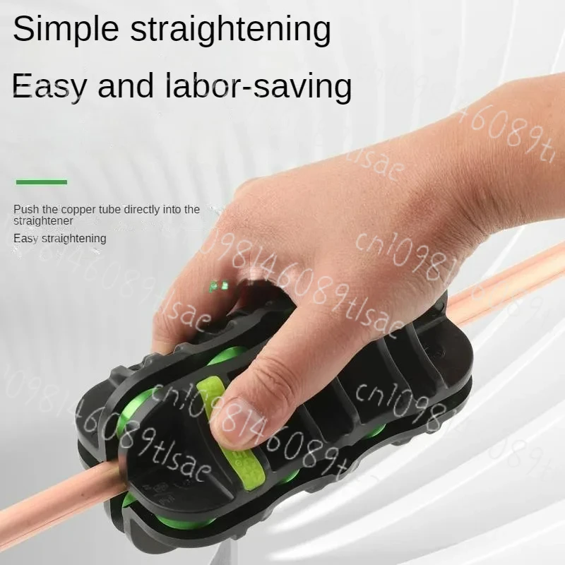 DSZH Herramienta portátil para doblar y enderezar tubos de aire acondicionado de cobre y aluminio de 3-16 mm