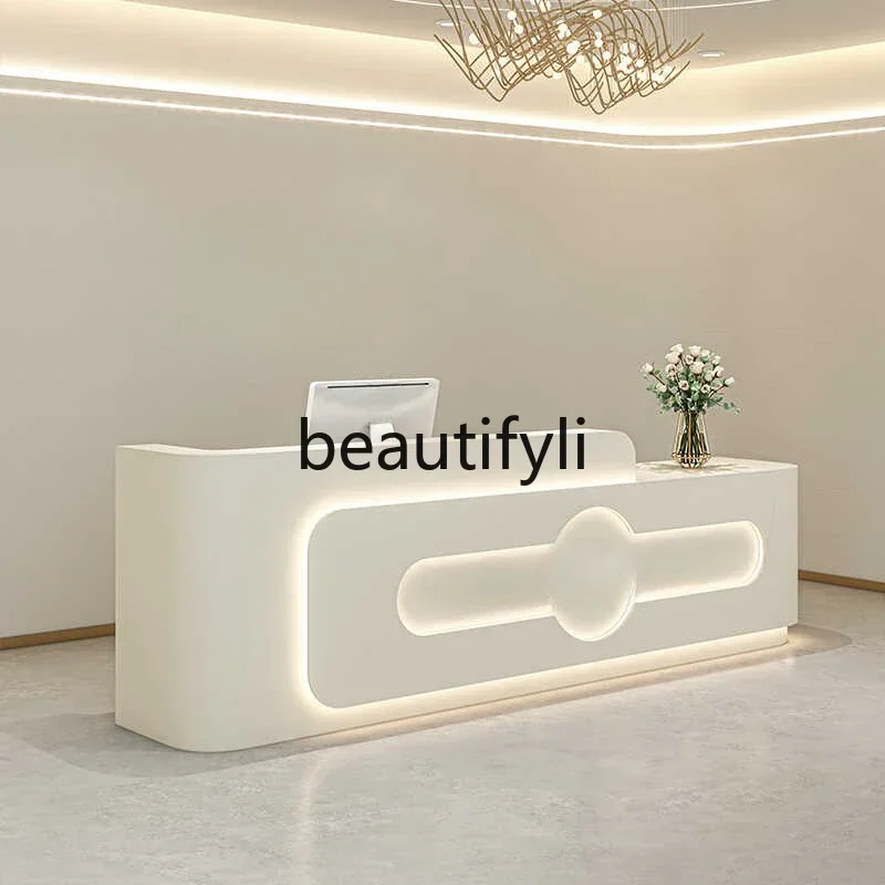 

Asmt14 New Dental Clinic Dental Beauty Reception Desk Beauty Salon Paint Bar