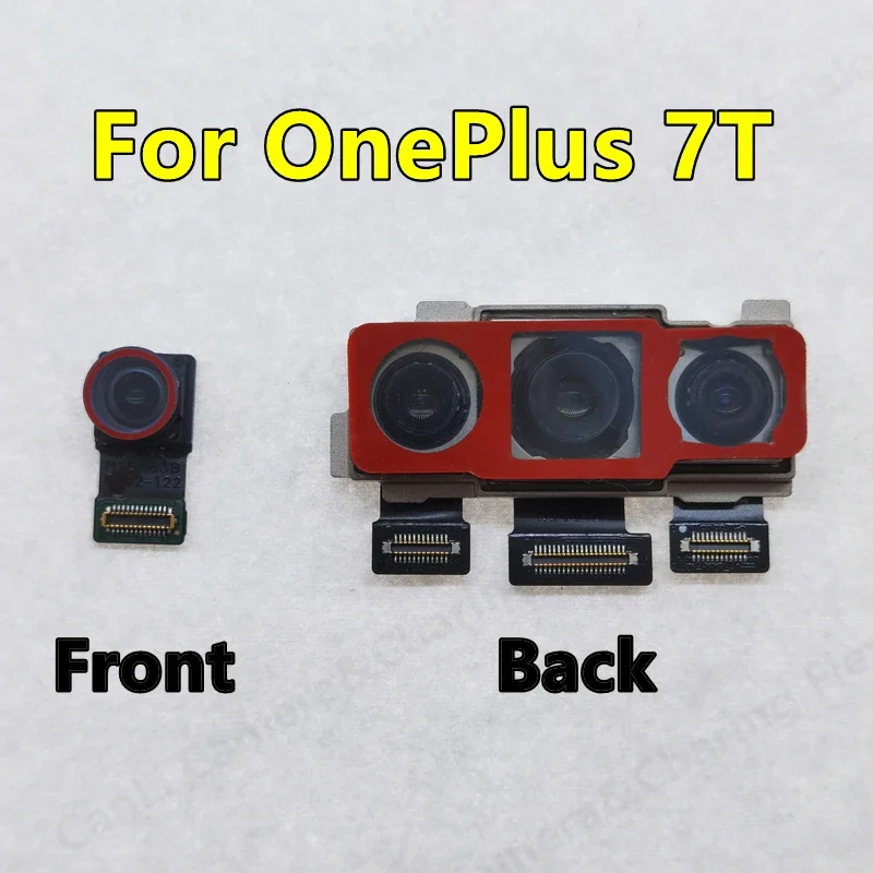 Kamera belakang depan untuk OnePlus 7 / OnePlus 7T / OnePlus 7 Pro, suku cadang pengganti fleksibel modul kamera hadap belakang untuk OnePlus 7 / OnePlus 7T / OnePlus 7 Pro