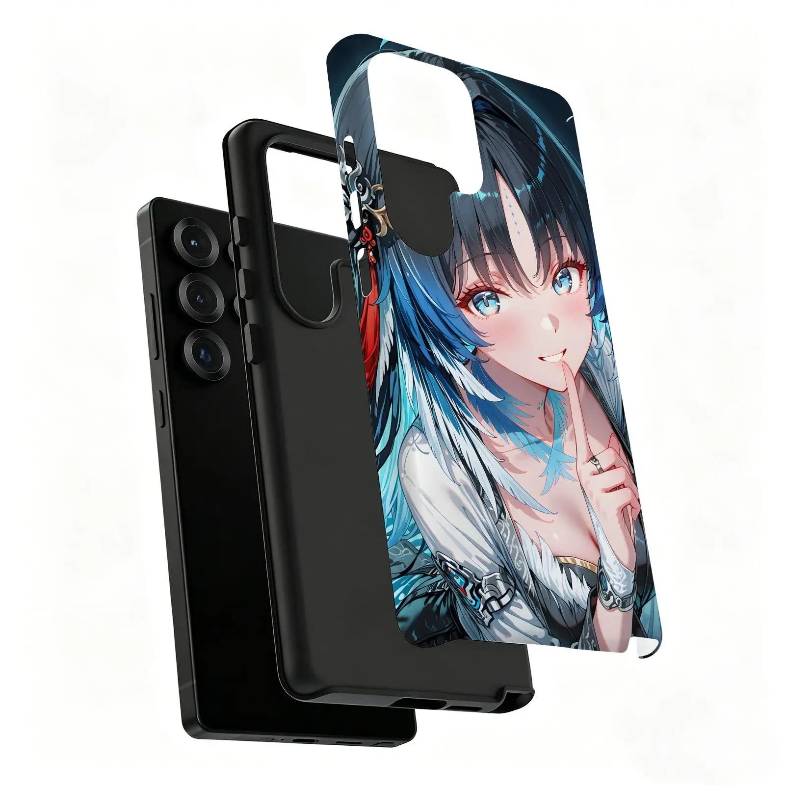 Phone Case For Samsung Galaxy S26 25 S24 S23 S22 S21 Ultra Wuthering Waves YangyangXuanling  Glossy Film Phone Case view 5