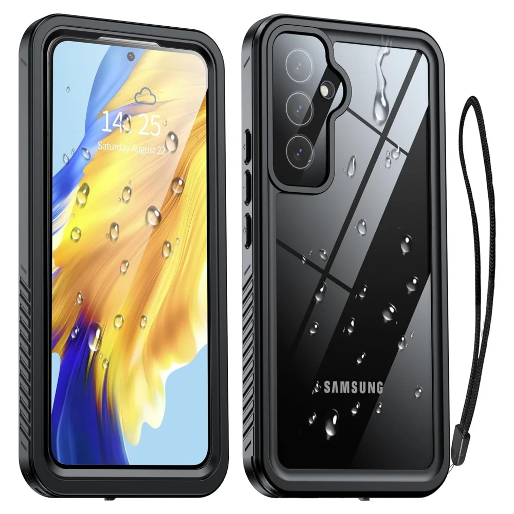 

Для Samsung Galaxy A55 A54 A72 женский водонепроницаемый чехол для телефона Samsung S24 S23 S22Ultra S23FE Plus военный противоударный Прочный чехол