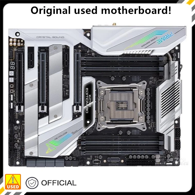 

For PRIME X299 Edition 30 Used original For Intel X299 Socket LGA 2066 DDR4 128G motherboard LGA2066 Mainboard