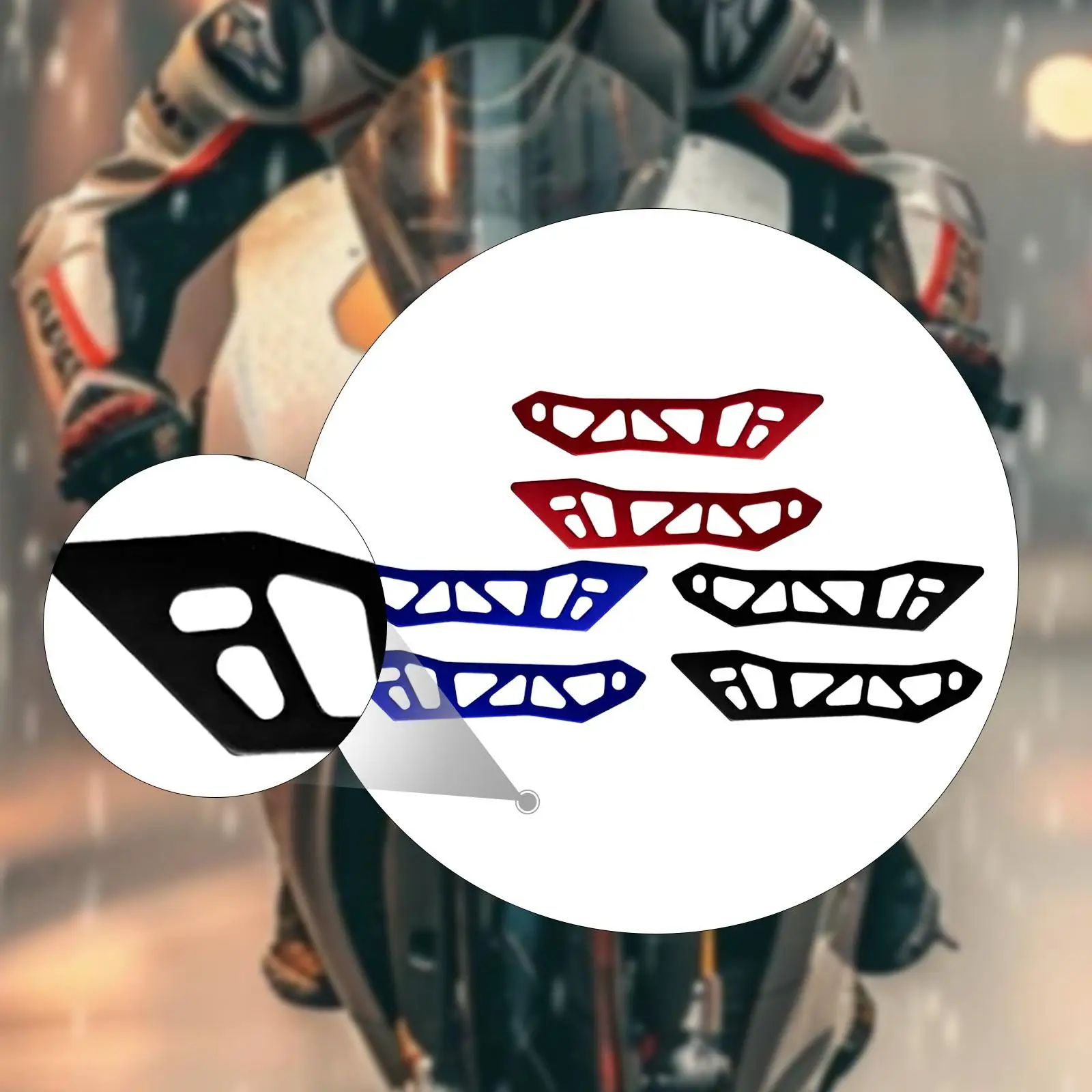 

Motorcycle Windshield Bracket Stand High Performance Aluminum Alloy Mount