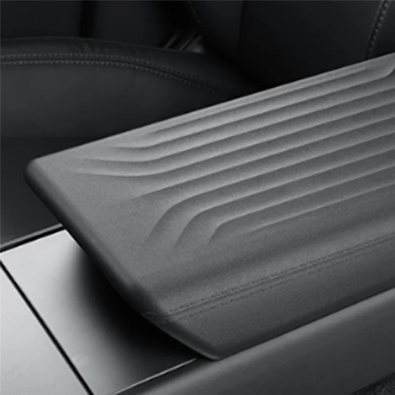 

For Tesla Model Y Juniper 2025 TPE Soft Case Cover Car Central Armrest Cover Center Console Lid-Boom