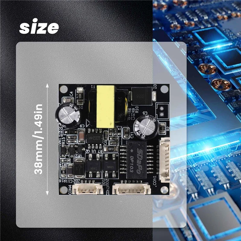 L72A-SDAPO POE-Modul PM3812RCL Isoliertes POE-Modul 12V1A Af Standard POE-Modul