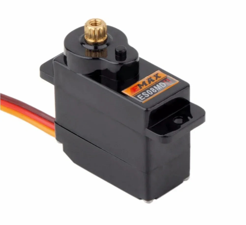 2026 EMAX ES08MDII ES08MD II Metallgetriebe Digital Servo – besser als SG90 ES08A ES08MA MG90S – für TREX 450 Helikopter, Flugzeuge, RC-Roboter – Detail 6