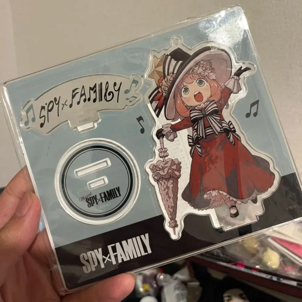 Anya Forger Acrylic Stand Figure SPY×FAMILY Anime Peripheral Cute Originality Imperial Theater Children's Room Desktop Ornament