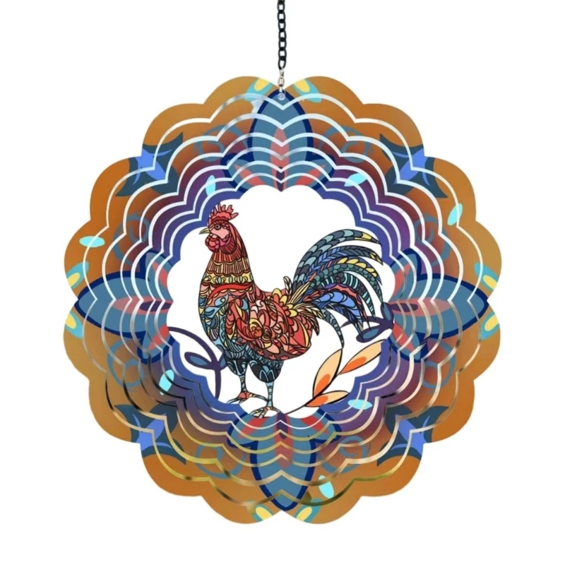 

Weatherproof Iron Wind Art For Holiday Outdoor Indoor Hanging Decoration