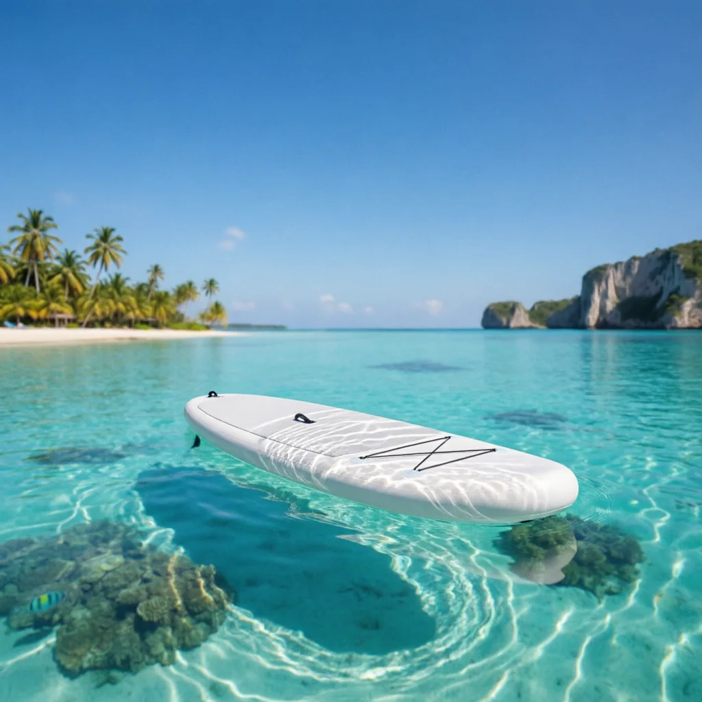 Planche de plancher rigide pour bateau gonflable avec valve pour une installation stable dans les bateaux gonflables