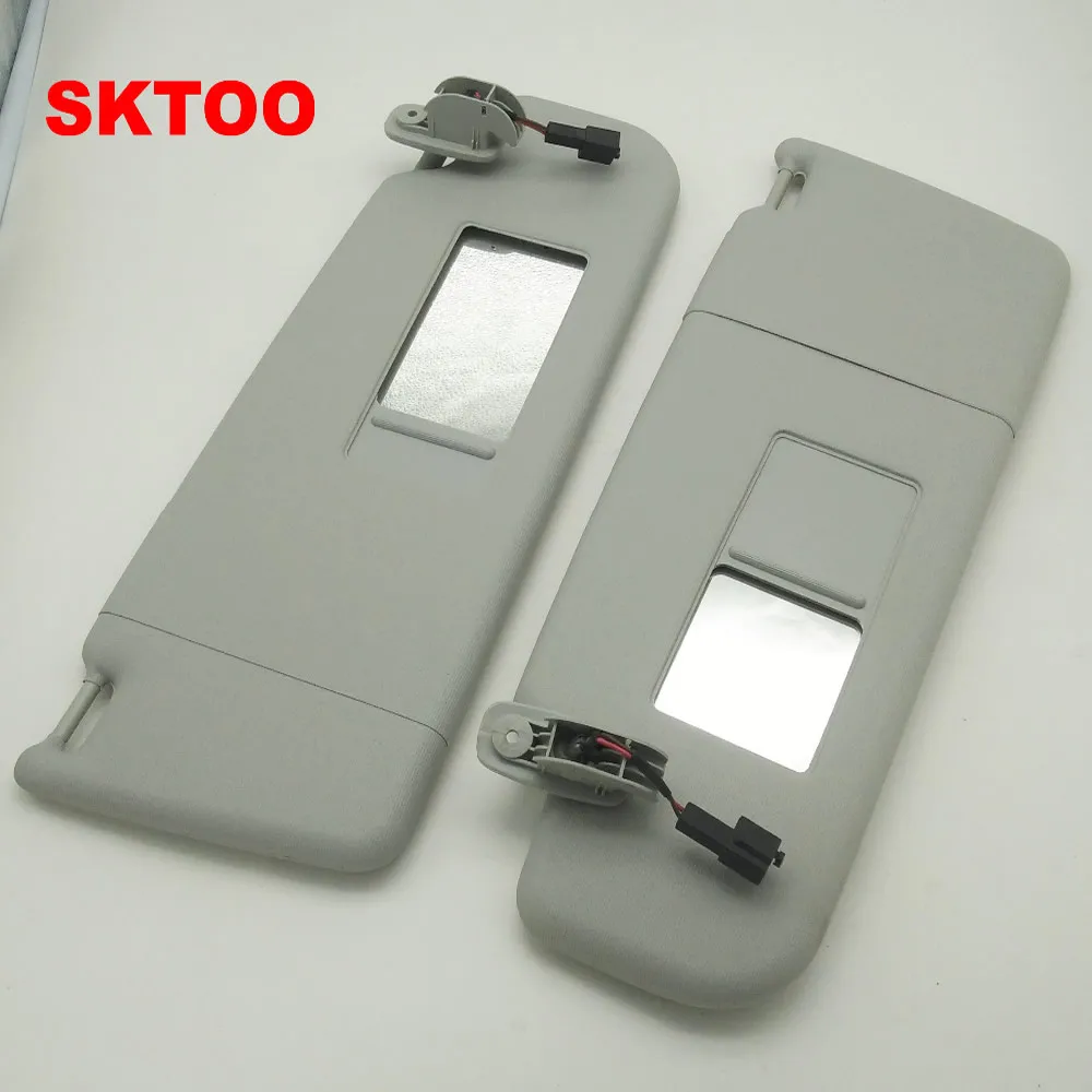 

SKTOO sun visor With a makeup mirror sun visor for Volkswagen bora Golf 4 Passat B5 sun visor with makeup mirror 3B0 857 551