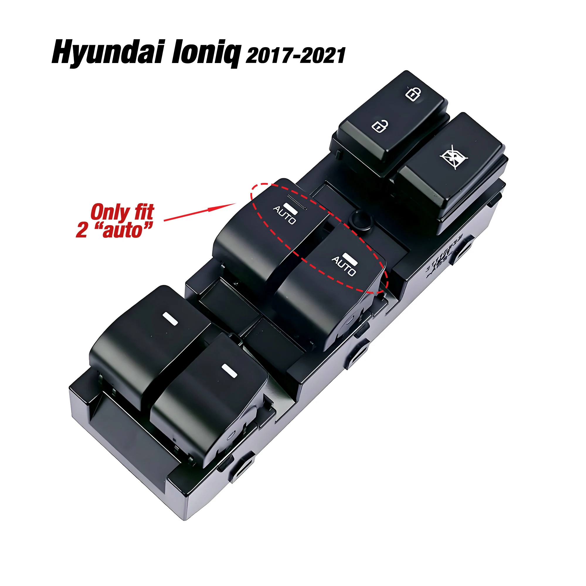 

93570-G2020 93570-G20204X для Hyundai Ioniq 2017 2018 2019 2020 2021, передний левый главный переключатель управления стеклоподъемником водителя