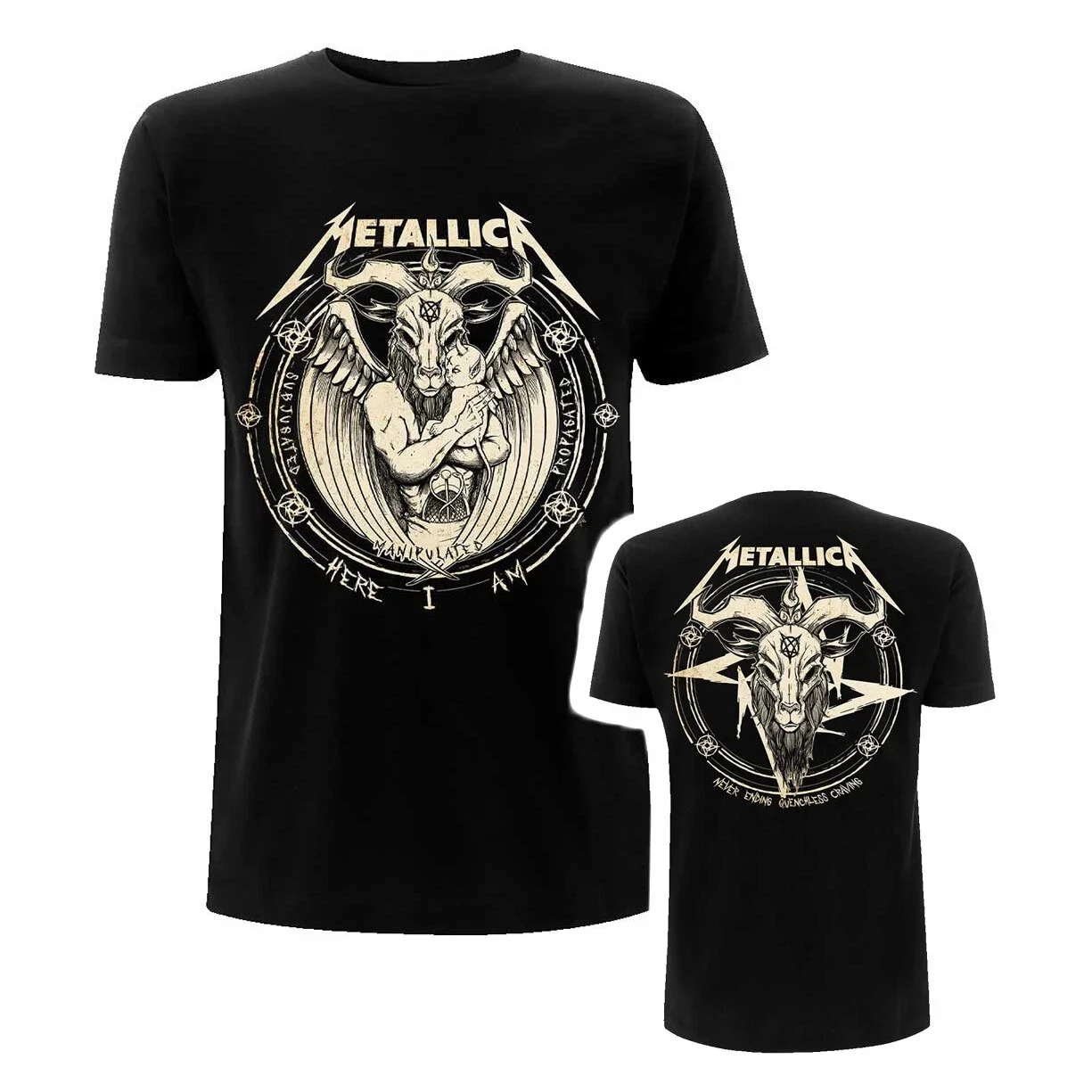 New Metallica Rock Metal Band Retro Skeleton Reaper 3D Neutral T-shirt Street Wear Short Sleeve Round Neck Shirt Men's Wear