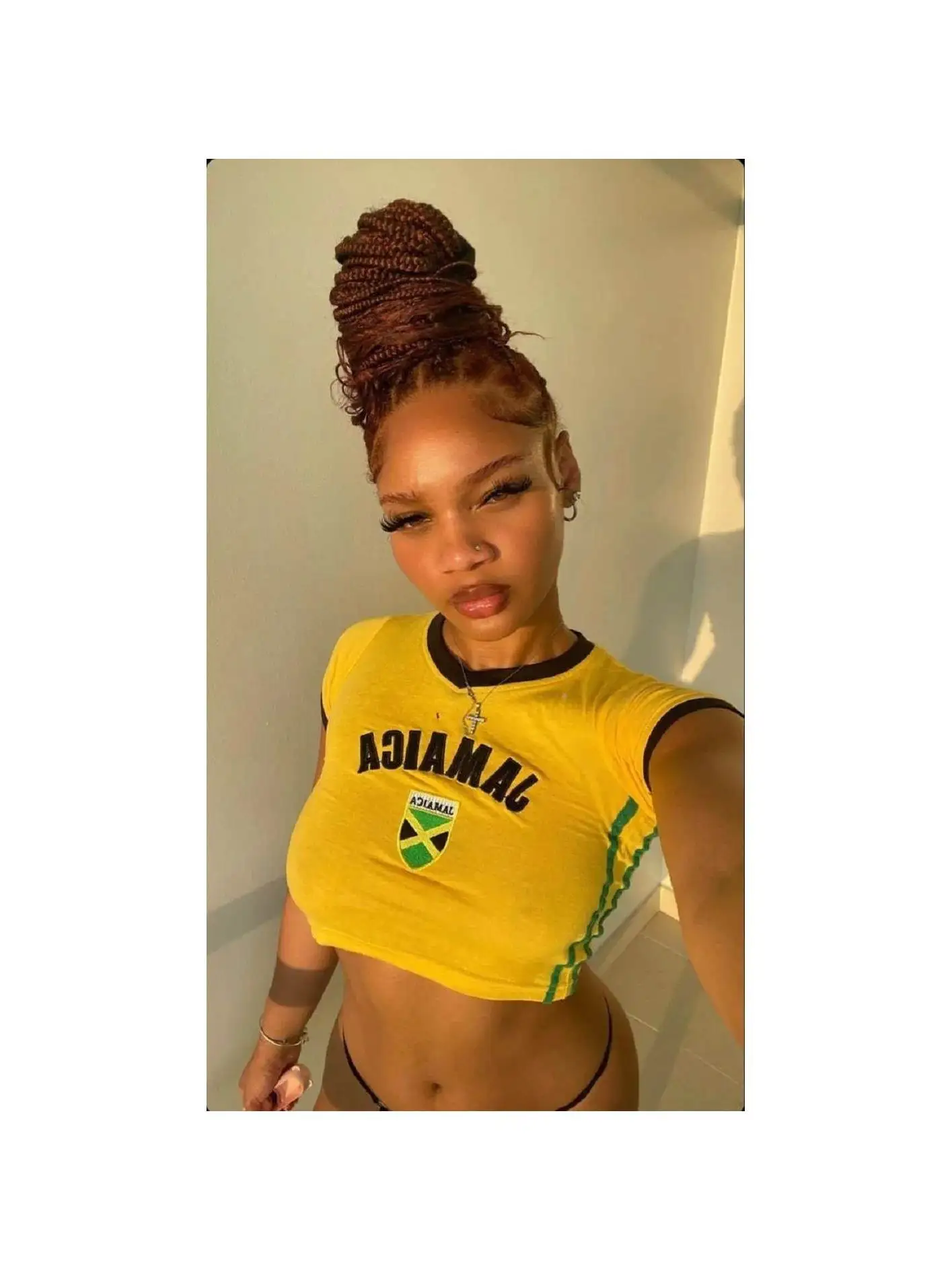 

Y2K High Street Srt Sved Tirt Women's Summer Casual Straight Leg Pants Other Sle Eighteen Pants Other Material 00