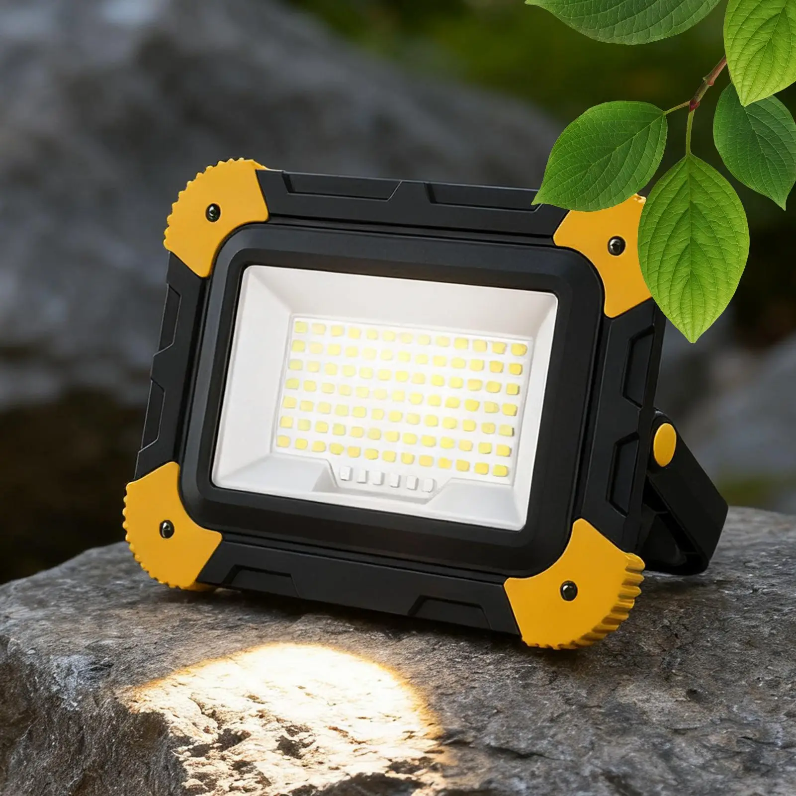 LED فانوس التخييم طوي مصباح بعمود LED أضواء خيمة لمواقع البناء ورشة عمل المرآب إصلاح المنزل الإنقاذ الصيد