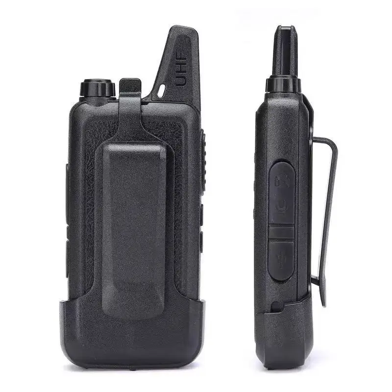 WLN Original New KD-C1 MINI Handheld Transceiver UHF Two Way Radio Ham Communicator Radio Station 5W 16 Channel Walkie Talkie