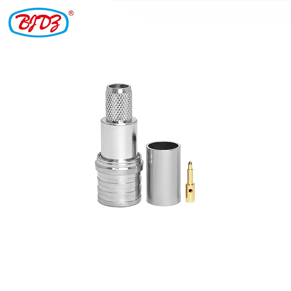 

Бесплатная доставка 5 шт. коаксиальный QMA Штекерный обжимной соединитель для кабеля LMR240