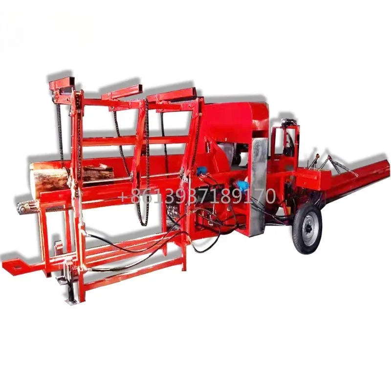 Hot Sale Firewood Log Wood Splitter Log Splitter Fast Firewood Processor Wood Machine with Big Circular Saw