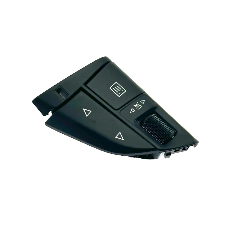 1pc for 2012-15 Audi A6L A8 D4 Multi-function Steering Wheel Button Cover Shell Fake  Cap