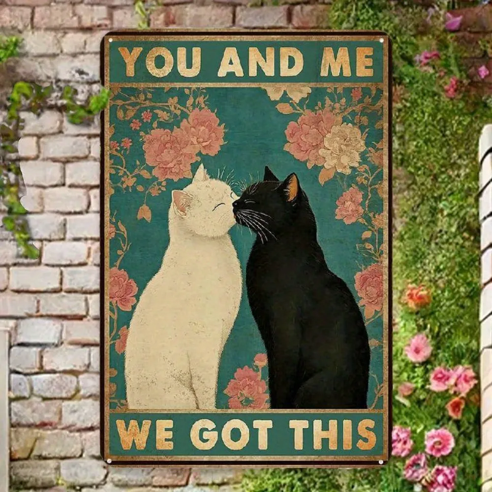 Vintage Metal Cat W…