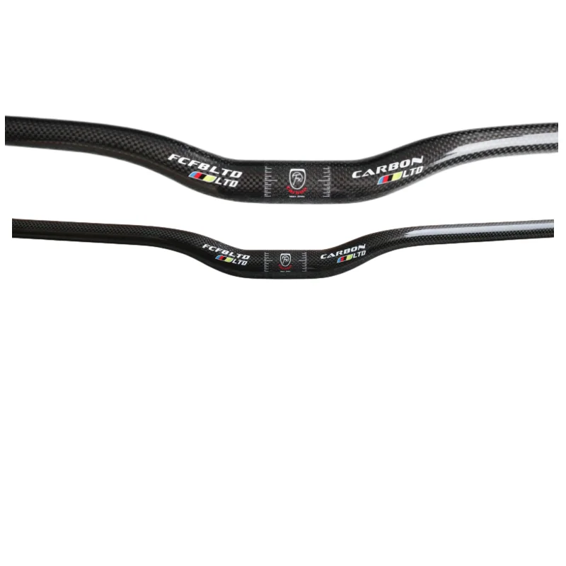 carbon handlebar  MTB Handlebar Flat Or Rise Handlebar 31.8*380-760mm matte bike parts handlebar carbon bicycle bike handlebar