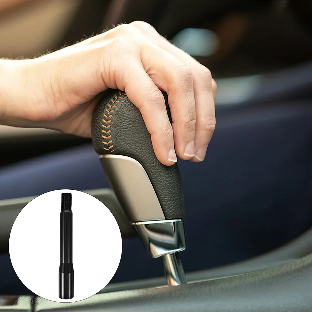 

Car Knob Extender Aluminum Manual Gear Lever For Most Vehicles Shifter Extension Stick Shift Gear Shift Knob Lever Truck Manual