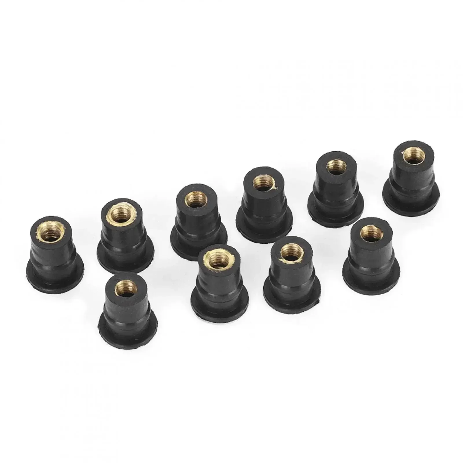 Bolts Motorcycle Screws Black Compact For M6 Windscreen M6 Replacement Simple To Install 10pcs/set High Quality