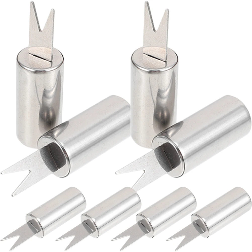 

8Pcs Reusable Corn Forks Professional Bbq Accessories Exquisite Design Smooth Edges for Fruits Vegetables Camping