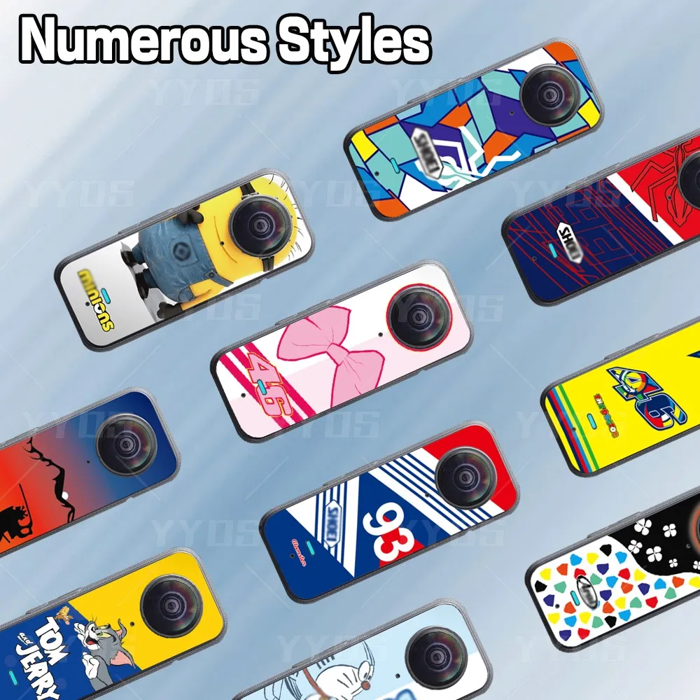 Panoramic Action Camera Accessorie Protective Films Scratch-Resistant Waterproofing 3M Decals For Insta360X3 insta360x3 Sticker