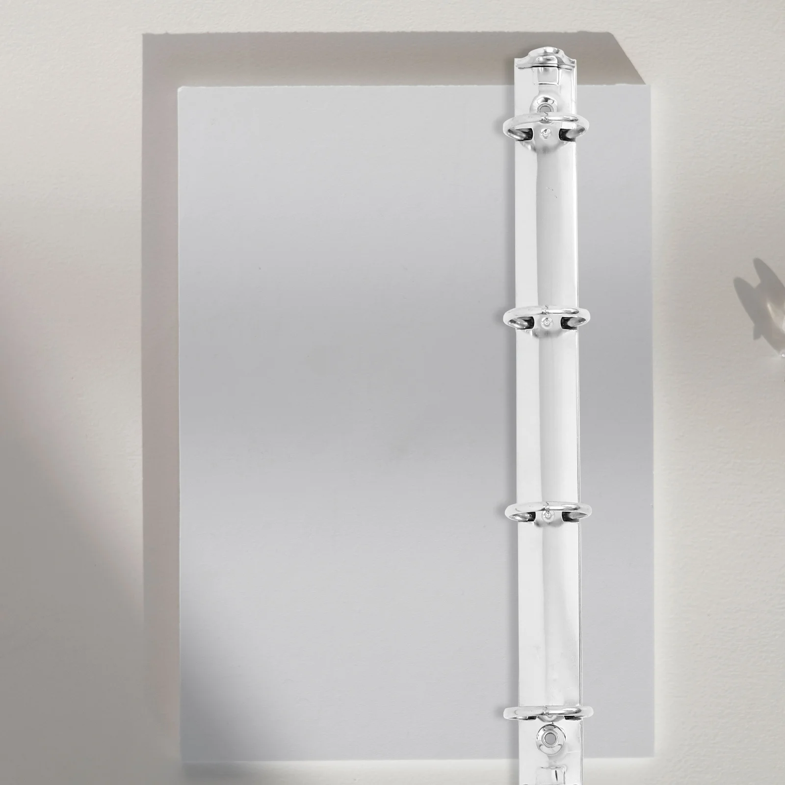 طقم استبدال حلقات الموثق المعدنية المكونة من 3 قطع لمنظم مخطط دفتر الملاحظات ذو الأوراق السائبة ومشابك ربط ومنظم الموثق