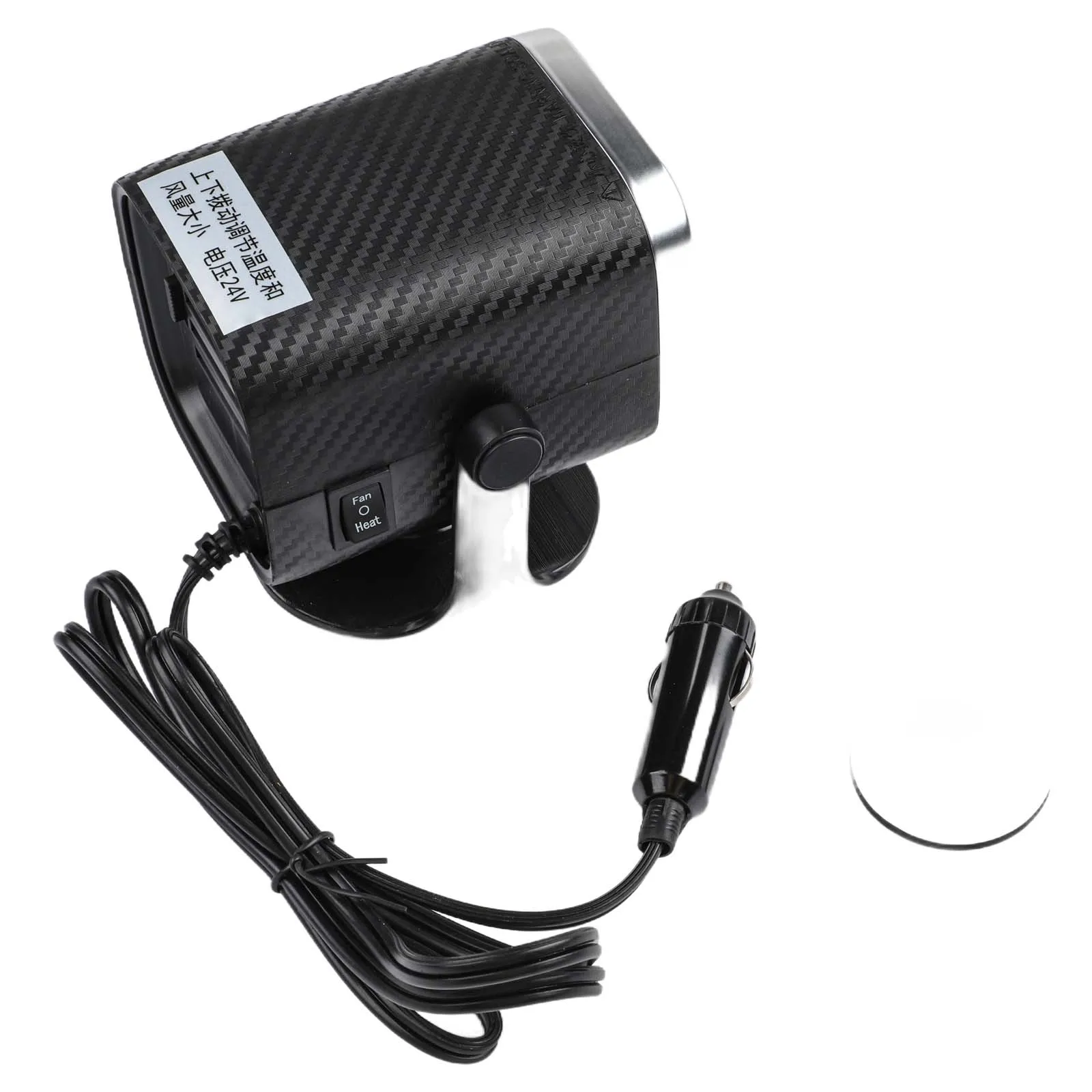 Square Portable For Vehicle Heater 12V 100W and 24V 150W for Cars with Windscreen Defogger and Combined Heating for fan