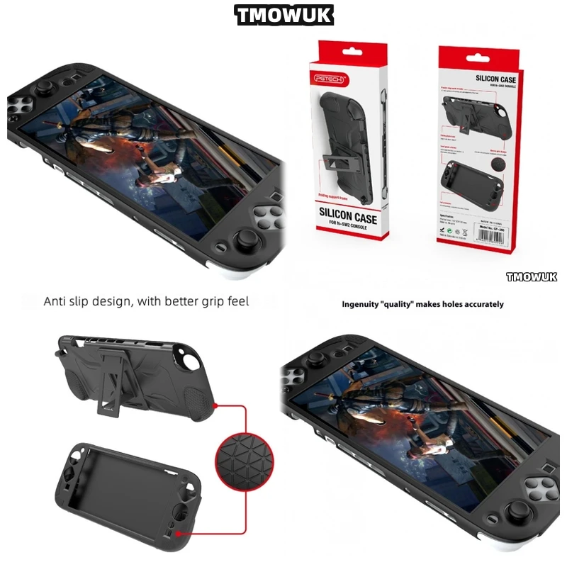 

For Switch 2 Ergonomic Silicone Cover, Comfort In Every Game