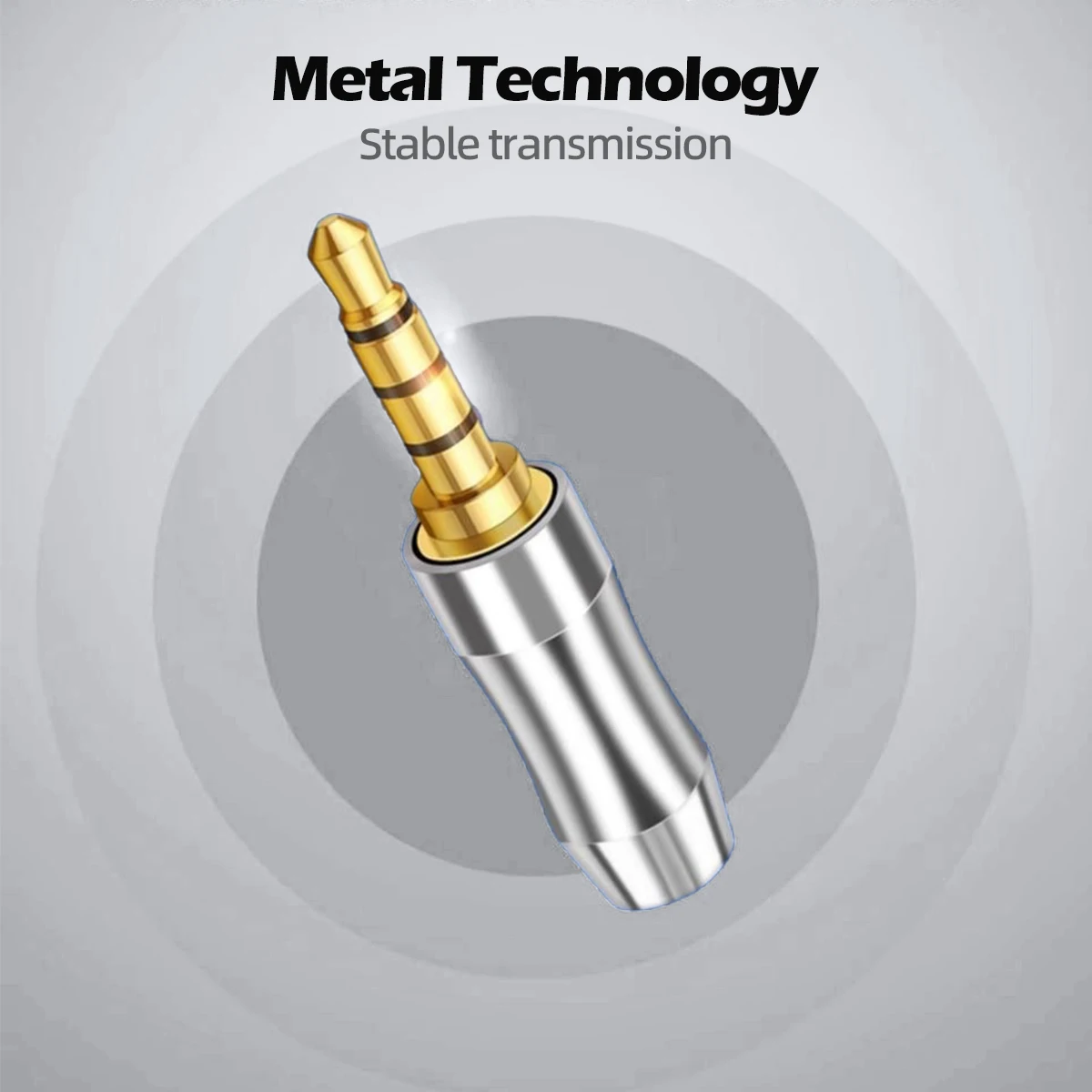 ميكروفون محمول عالي الجودة 3.5 ملم صوت معدني التوصيل تسجيل غمبد البث المباشر ميكروفون للهاتف المحمول PS4