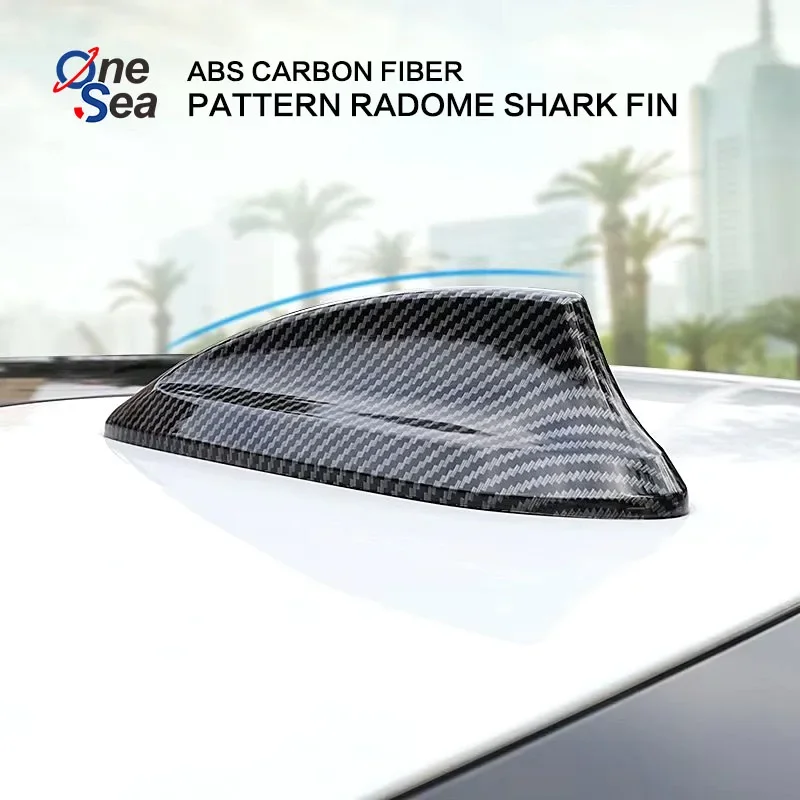 For BMW F20 F21 F23 F15 F16 F45 F30 F32 F34 F48 F39 G01 G04 G30 G32 G20 X1 X2 X3 X5 X6 ABS carbon fiber pattern radome shark fin