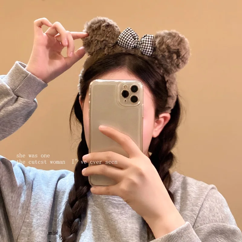 3 قطع لطيف بوس 2025 طوق شعر جديد بلون كرتوني #6