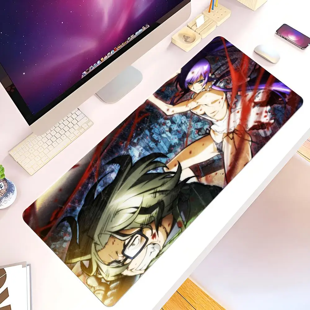 Highschool Of The Dead Mouse Pad Hot Sales mause pads all might Office Mice Gamer Soft mause pads Gaming Large Deak Mat 700x300m