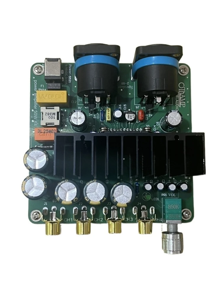 

Подходит для усилителя мощности 007 Fever 200 Вт NL4MP, профессиональная розетка для задней ступени, 12 В, 4-канальный усилитель мощности