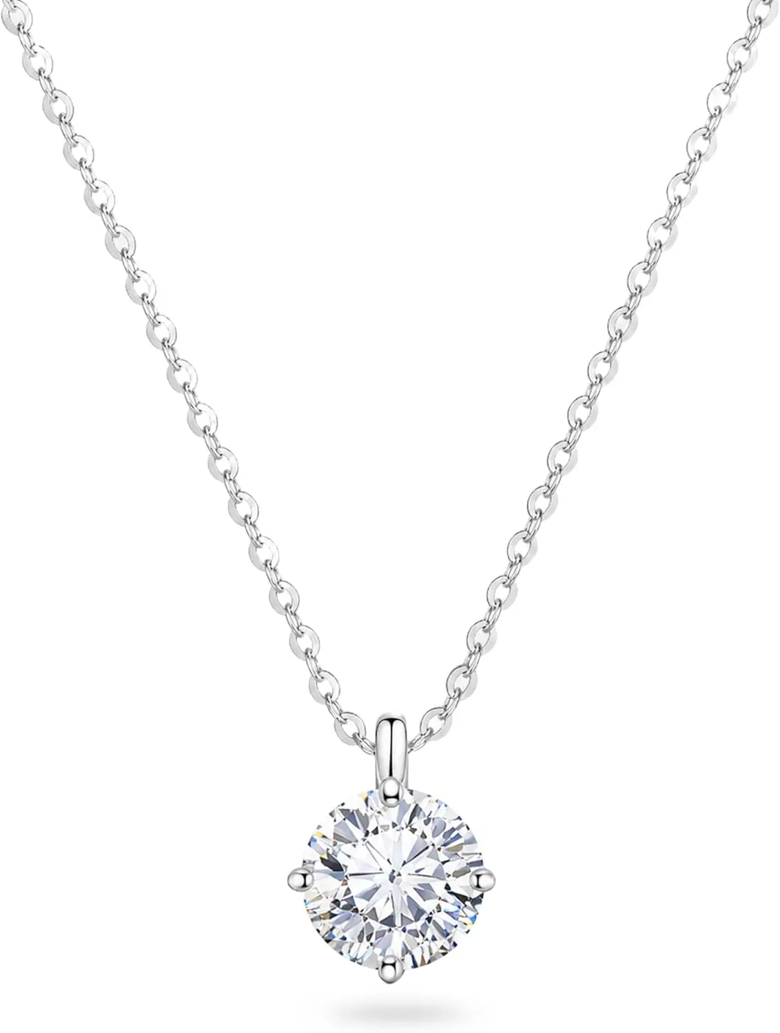 

Elegant Adjustable Pendant Necklace for Women, Silver & Gold Plated, Hypoallergenic, Tarnish