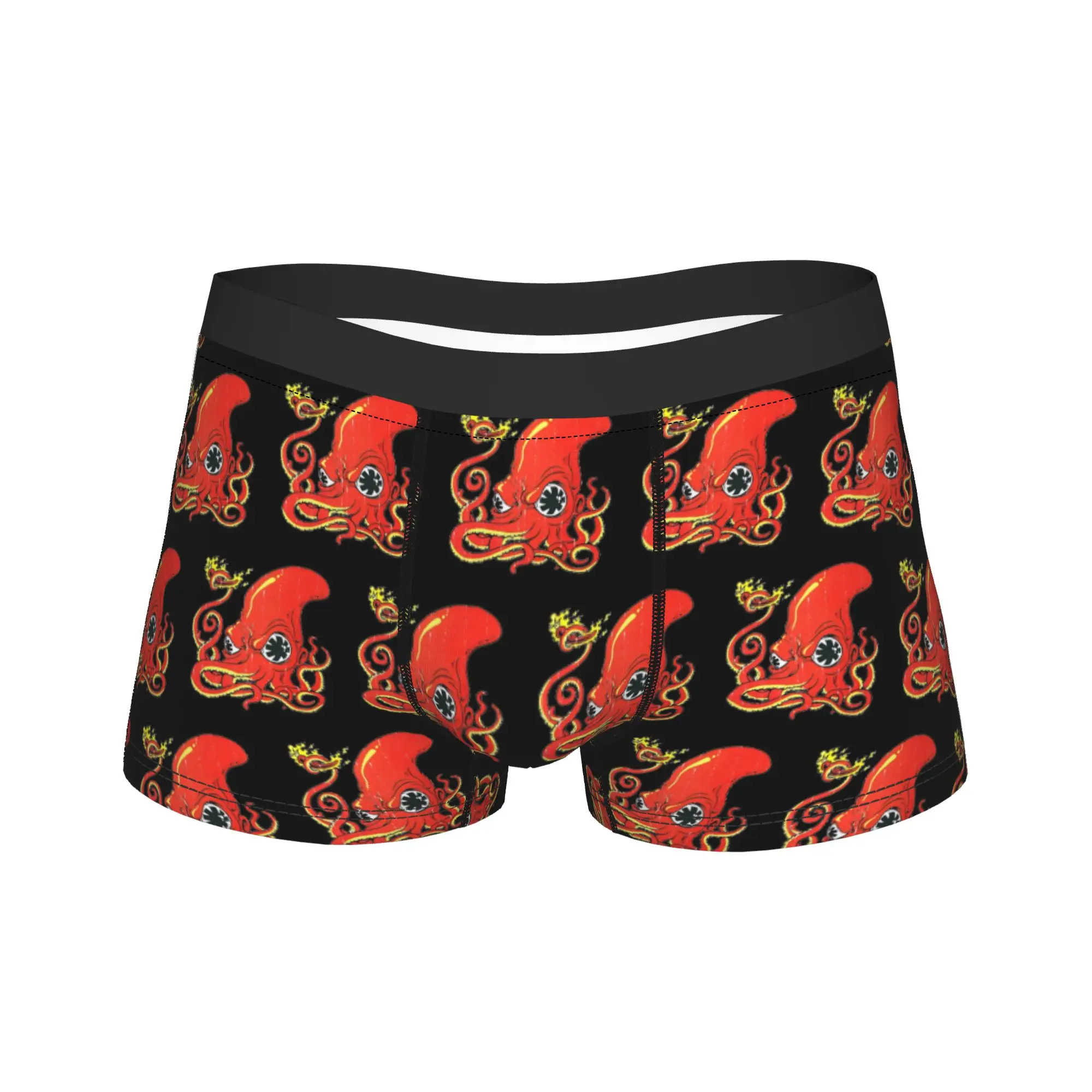 

Мужские трусы-боксеры Red Hot Chili Pepper с 3D-принтом, дышащие, большие размеры 2XL, качественные, с анатомическим мешочком, в стиле рок-группы