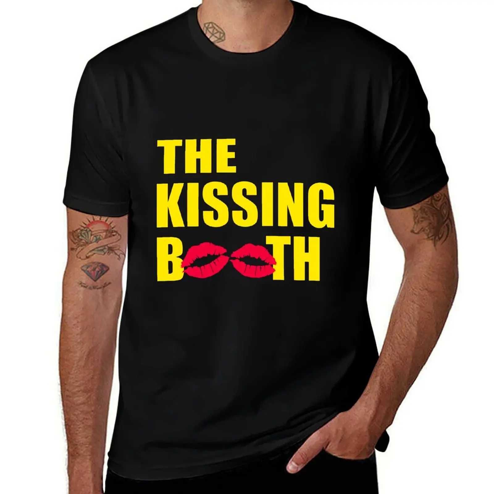 The Kissing Booth Movie T-Shirt Fashion Letter Print T-Shirt