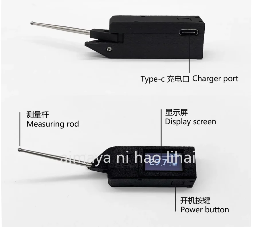 Car Height Measuring Rod RC Remote Control Car Chassis Height Measuring Tool Drift/Race Available Easy To Carry