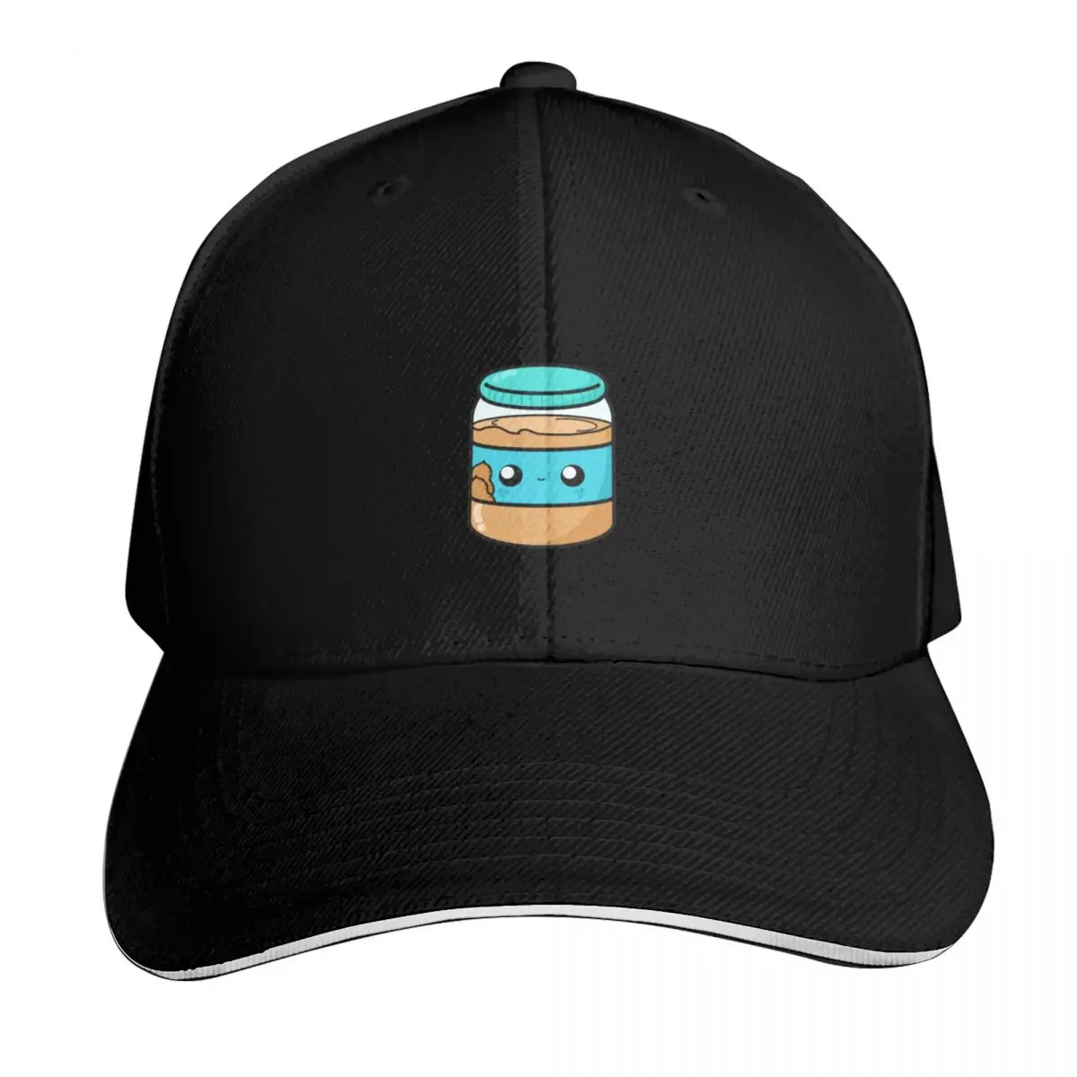 Cute Cartoon Peanut Butter || Breakfast || Kawaii Baseball Cap Men Women Casual Summer Sport Sun Cap
