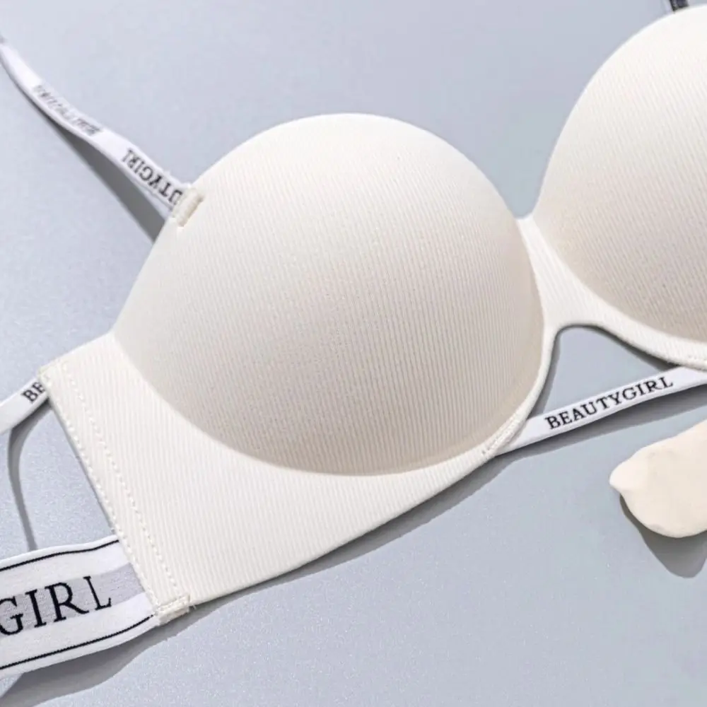 حمالة صدر عميقة على شكل حرف V مقاومة للصدمات، ملابس داخلية مضادة للترهل للنساء، حمالة صدر رياضية لاسلكية قابلة للتعديل #4