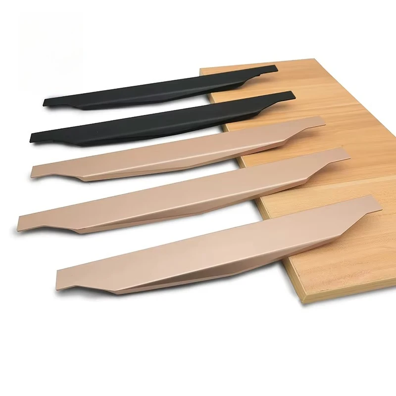 

Современная итальянская минималистичная мебельная ручка из алюминиевого сплава, ящик и дверца шкафа