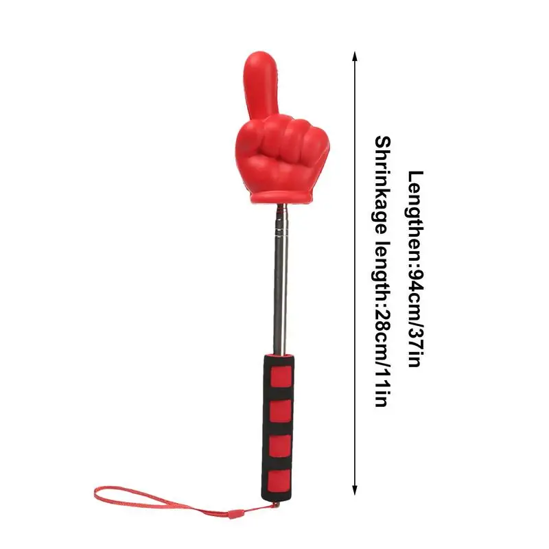 Telescopic Rock Paper Scissors Whiteboard Retractable Guide Indicator Hand Pointer Classroom Point Stick For Teachers