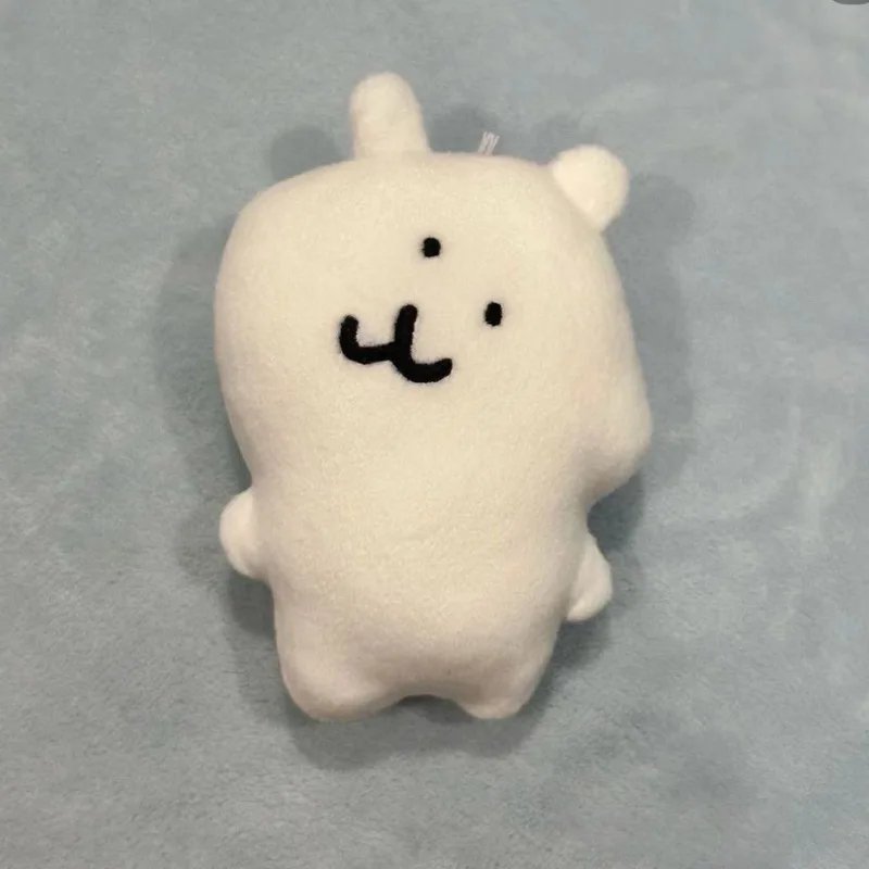 

anime Joke Bear Plush toys Proud and cute Square puzzled face 8m doll School bag pendant Couple keychain Holiday Gifts