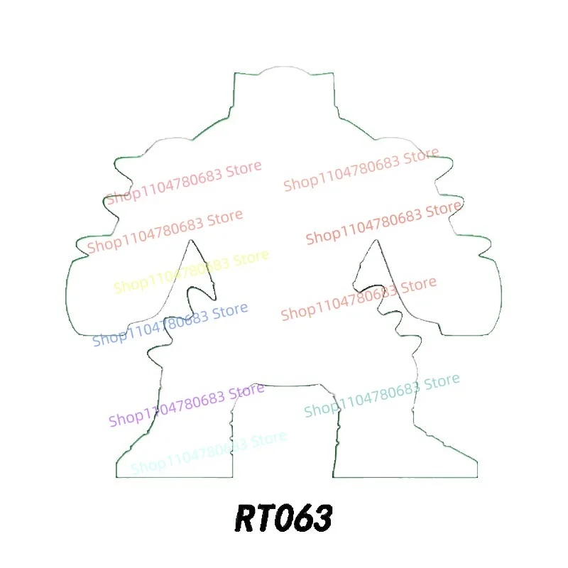 Klocki konstrukcyjne MOC RT068 RT063 Mini Figurka Model do Składania Postać Złoczyńcy z Filmu Zabawka Dekoracyjna na Prezent